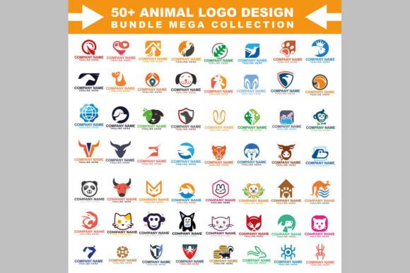 50 Animal Logo Templates Mega Bundle: A Comprehensive Guide to High-Quality Vector Designs