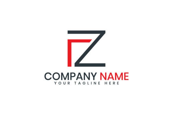 Abstract Geometric Fz Logo Design: A Modern Approach to Brand Identity