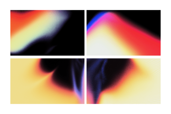 Dark Grainy Gradient Backgrounds