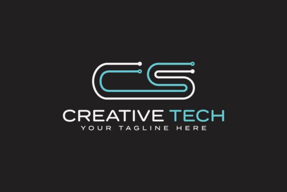 Letter CS Tech Futuristic Logo Design: A Modern Approach to Tech Branding
