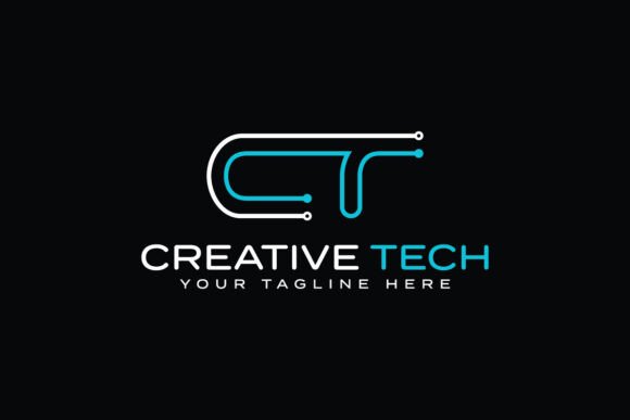 Letter CT Tech Futuristic Logo Design: A Modern Solution for Tech Branding