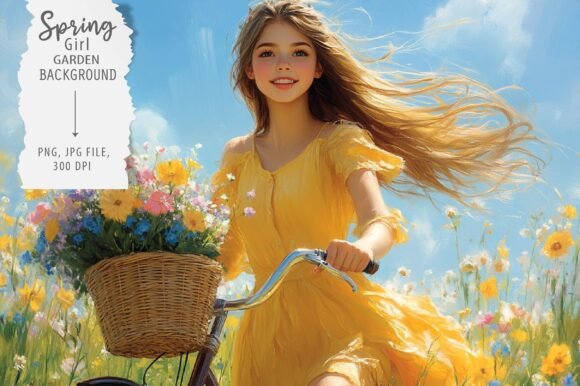 Spring Garden Background: A Versatile Design Element for Creative and Professional Use