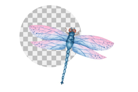 Watercolor Dragonfly Vector: A Stunning Addition to Your Creative Toolkit